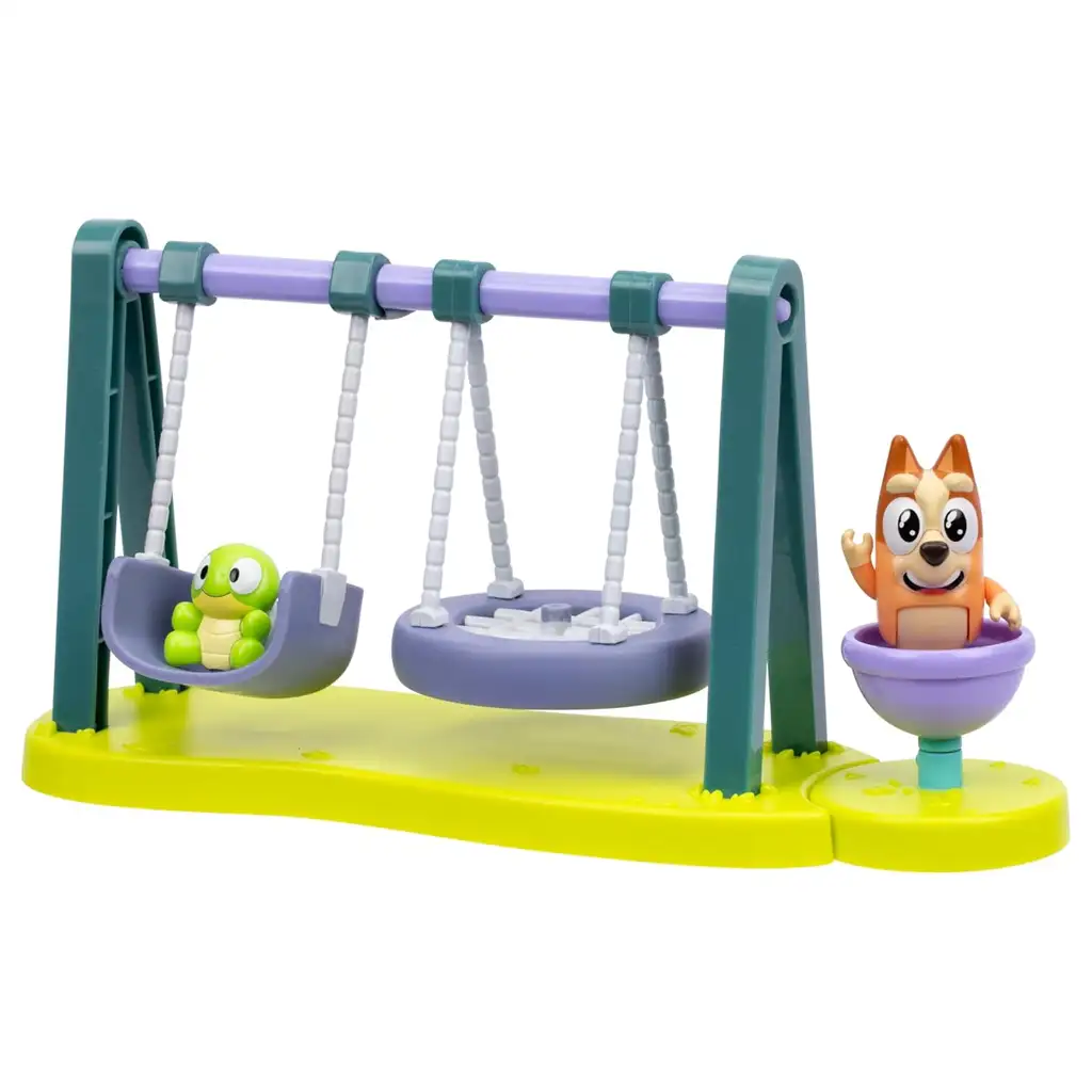 Bluey: Herná súprava s figúrkami Bingo a Korytnačka kép 3