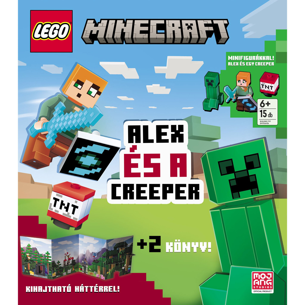 Móra: LEGO® Minecraft Alex a creeper – pracovný zošit