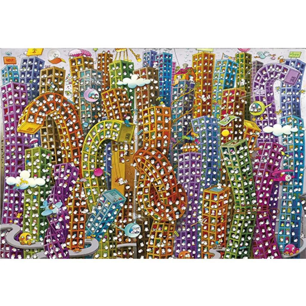 Mordillo A dzsungel puzzle 2000db-os - Clementoni kép 2