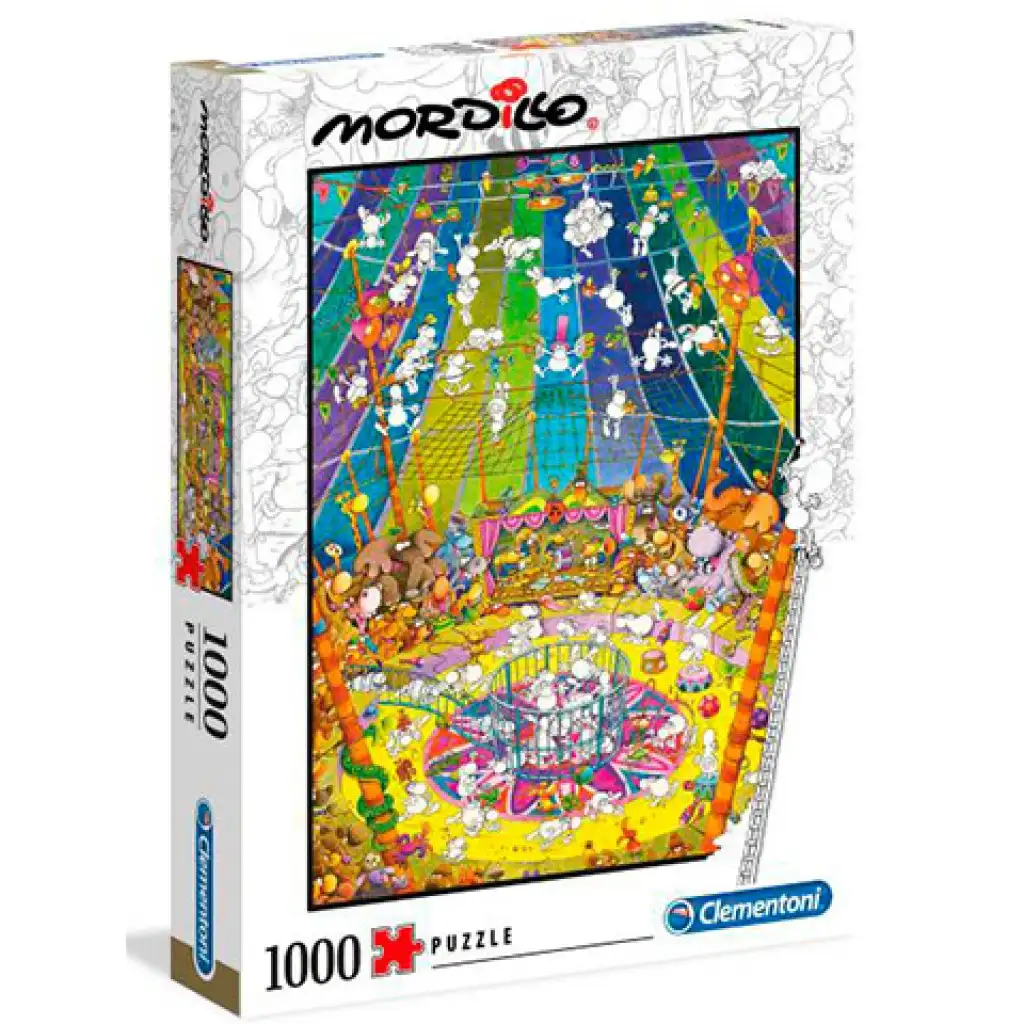 Mordillo Show 1000 dielne puzzle - Clementoni