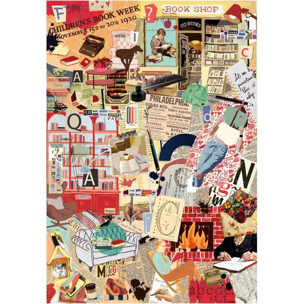 More is More: Knihy a písanie HQC 1000-dielne puzzle - Clementoni kép 2