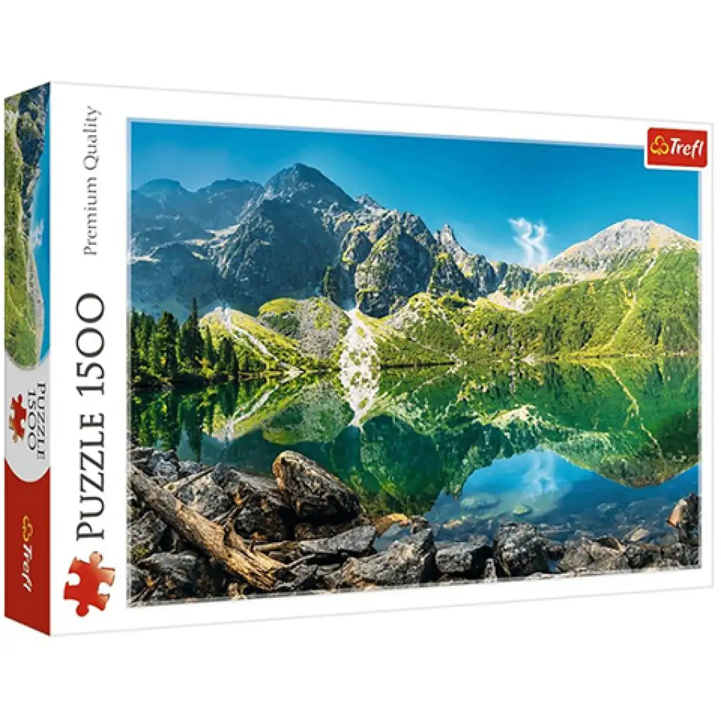 Morskie Oko-tó, Tátra, Lengyelország 1500db-os puzzle - Trefl kép 1