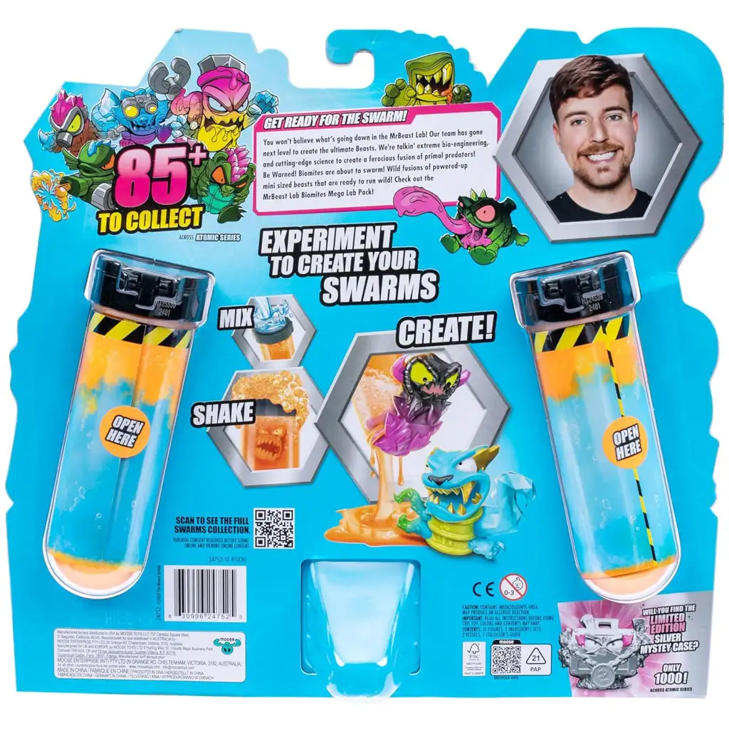 Mr. Beast: Lab Swarms Veľká Monštrum Laboratórium 12 ks sada 2. séria kép 3