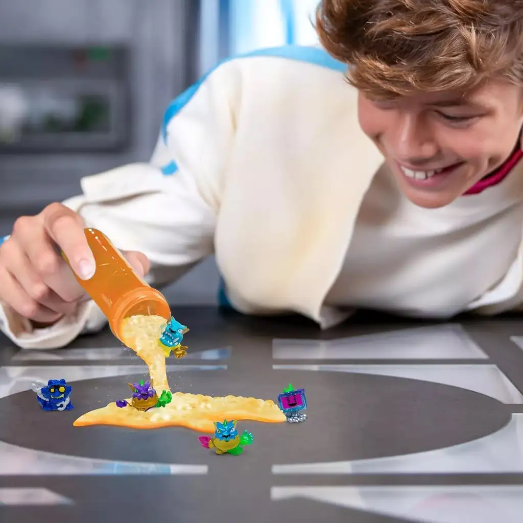 Pán Beast: Lab Swarms Monštrumové laboratórium so skúmavkou 5 ks sada 2. séria kép 3