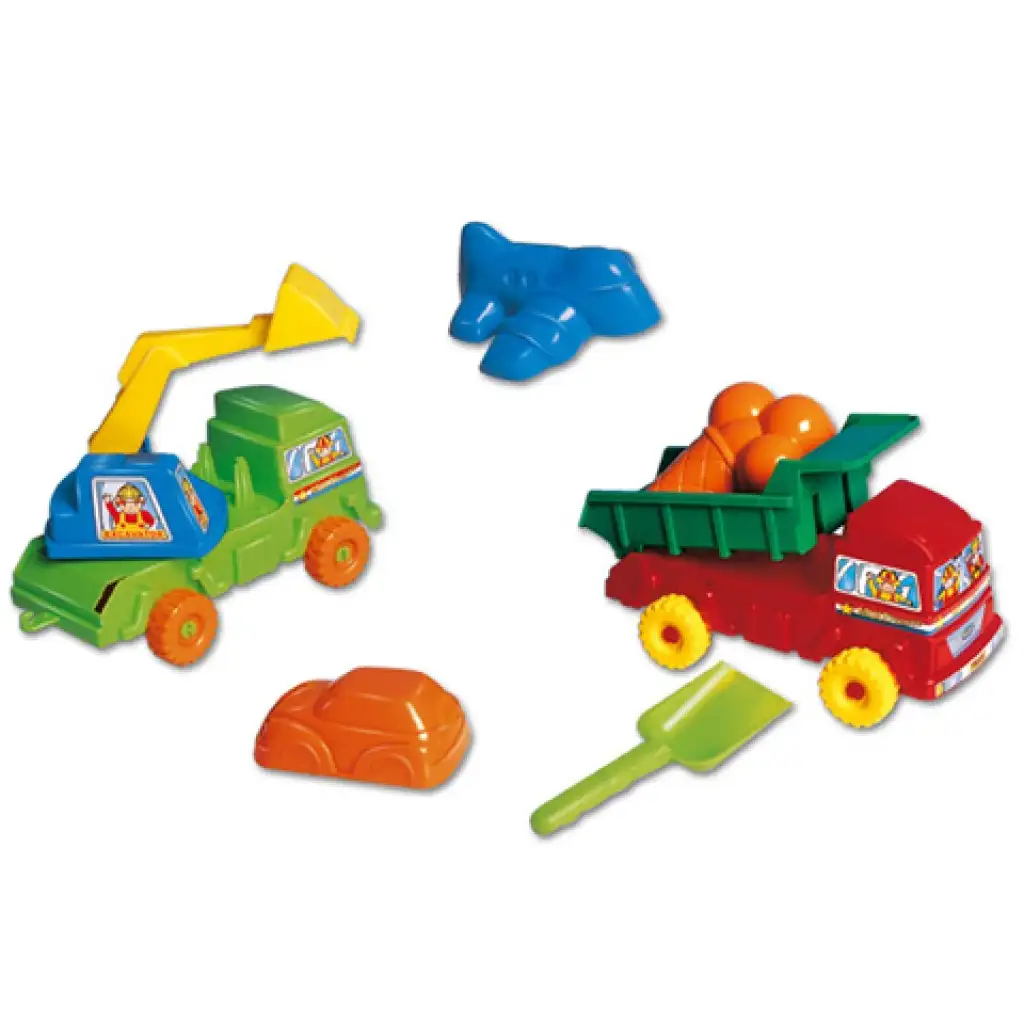 Multi Truck pracovný stroj do piesku - D-Toys