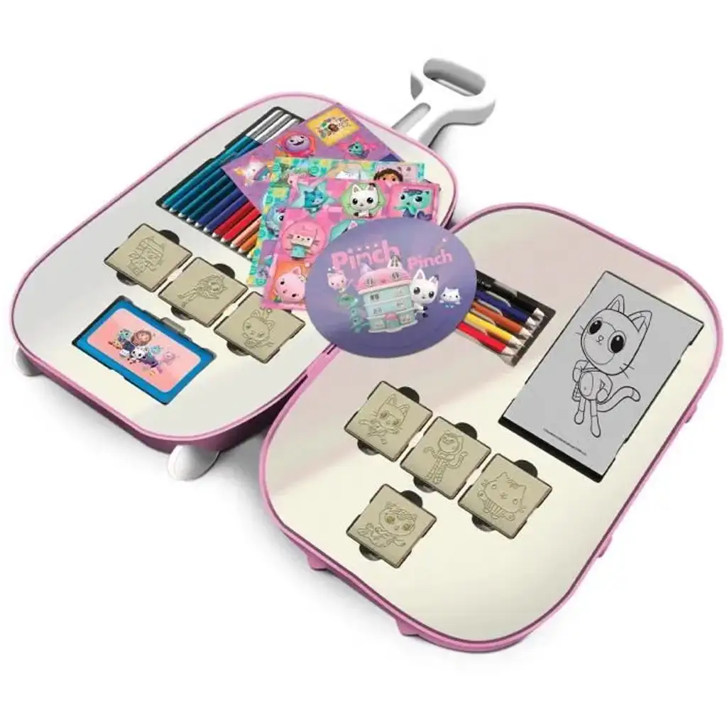 Gabi domček pre bábiky tlačová sada v ťahacom kufri - Multiprint kép 2