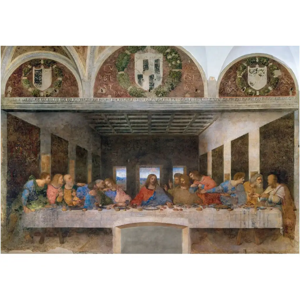 Museum Collection: Leonardo da Vinci - Az utolsó vacsora 1000 db-os puzzle - Clementoni kép 2