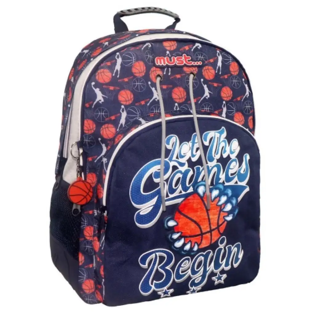 Must Energy: Let The Games Begin ergonomická školská taška batoh