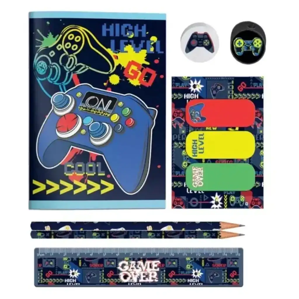 Luna: Must chlapská súprava písacích potrieb, 10 ks kép 2