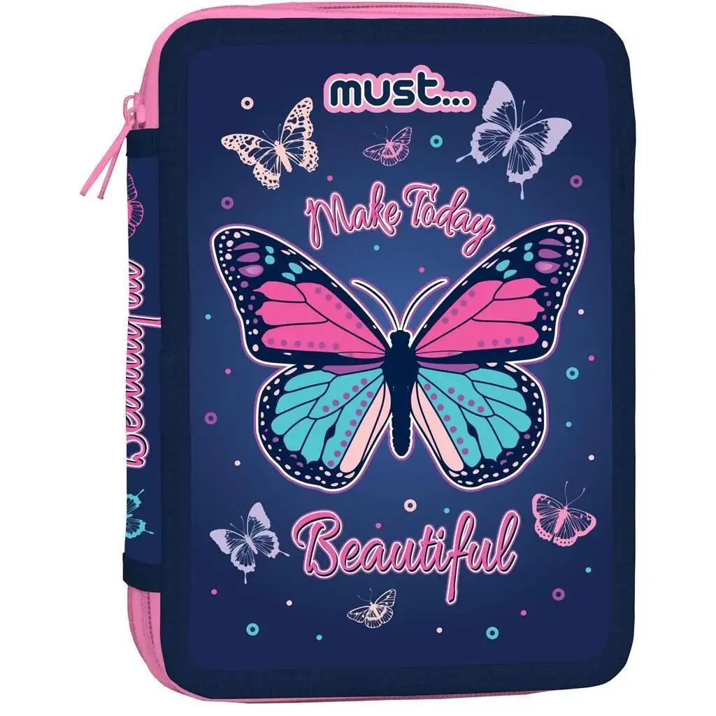 Must: Rozkladací peračník s motýľmi