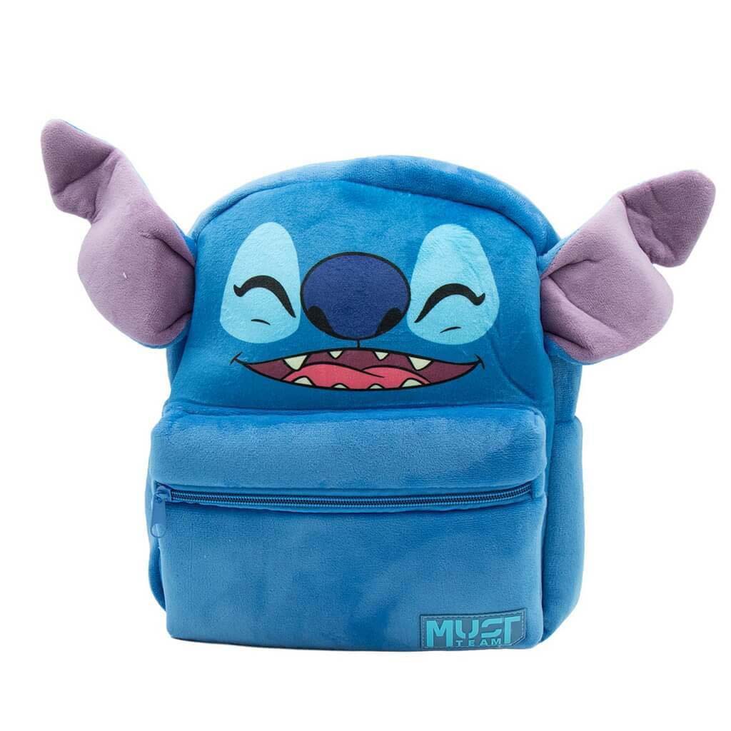 Luna: Must Team Disney Lilo a Stitch plyšový batoh pre škôlkarov 27x7x24 cm