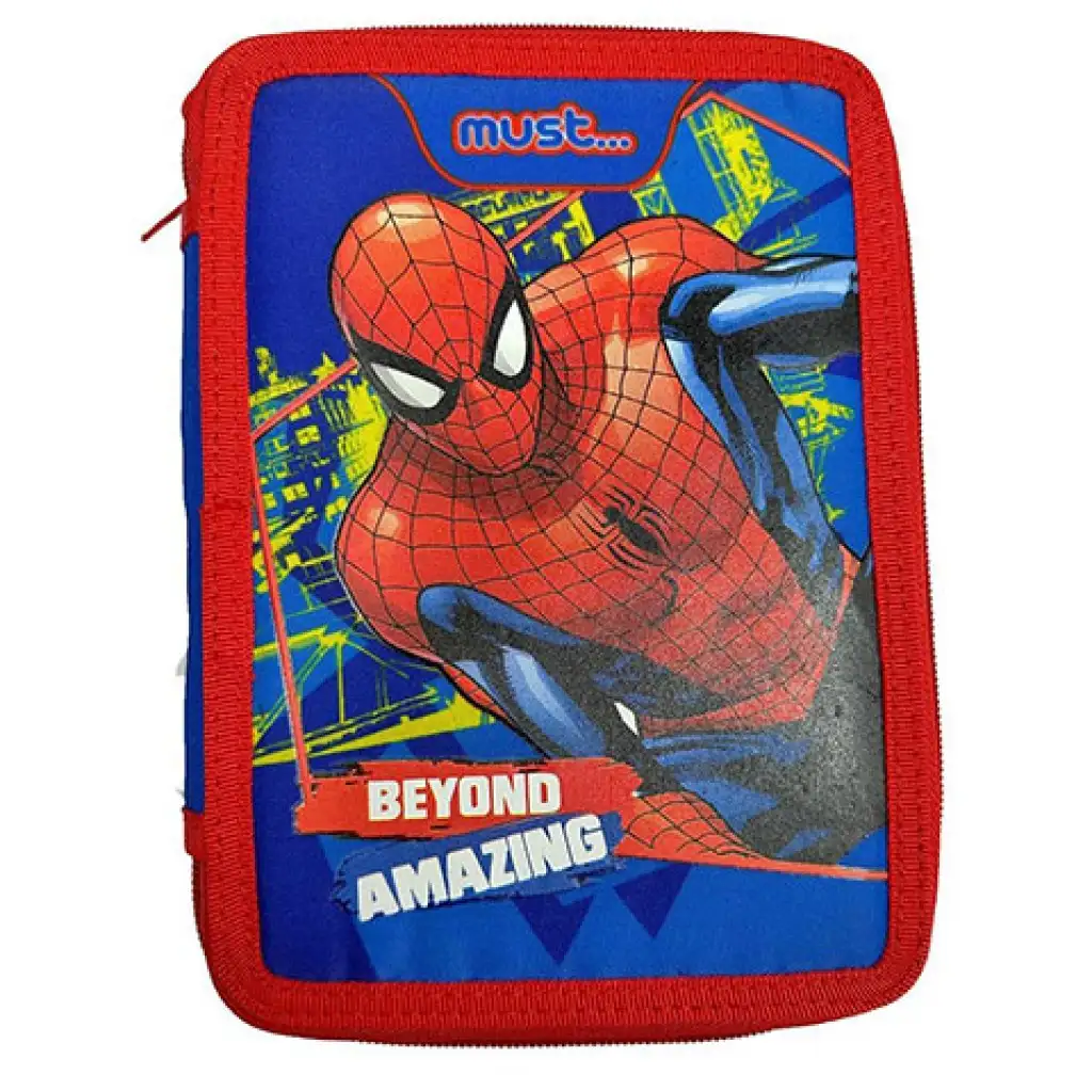 Must: Spiderman Beyond Amazing plnený peračník s dvomi priehradkami