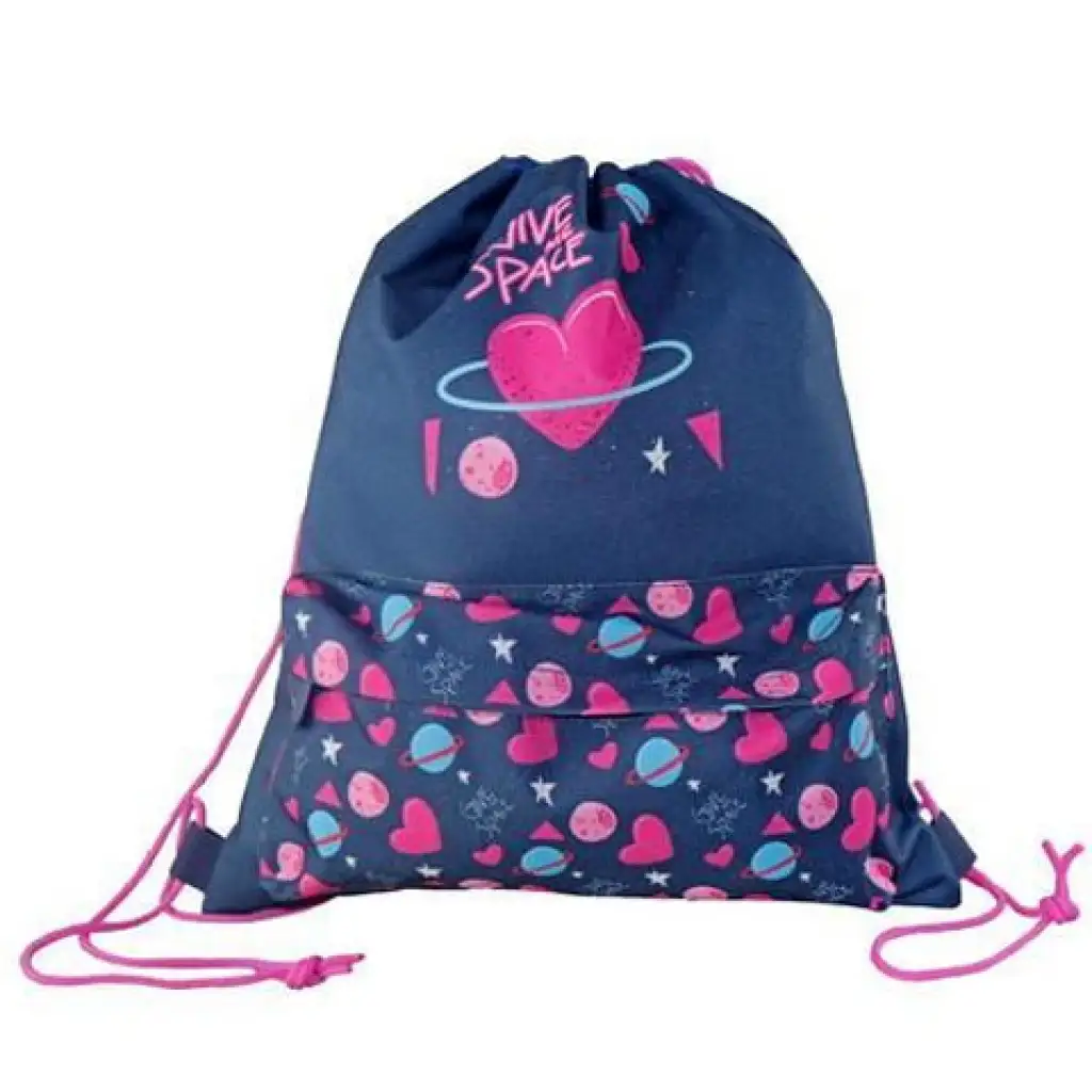 Must: Vesmír a láska vrecko na telocvik, športový vak 33x39cm