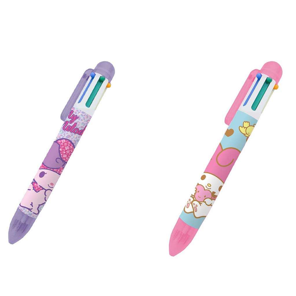 Luna: My Melody 6-farebné guľôčkové pero rôzne druhy 1 ks kép 2