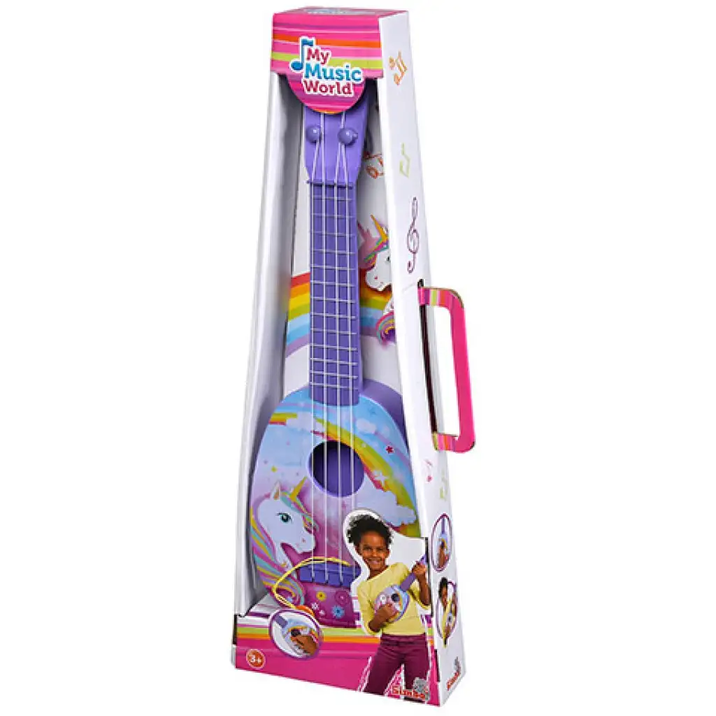 My Music World: Unikornis Ukulele 43cm - Simba Toys kép 1