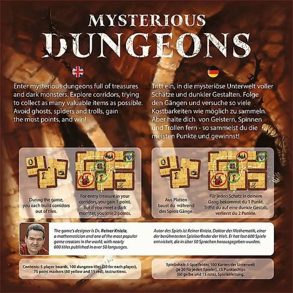 Mysterious Dungeons spoločenská hra - Trefl kép 3