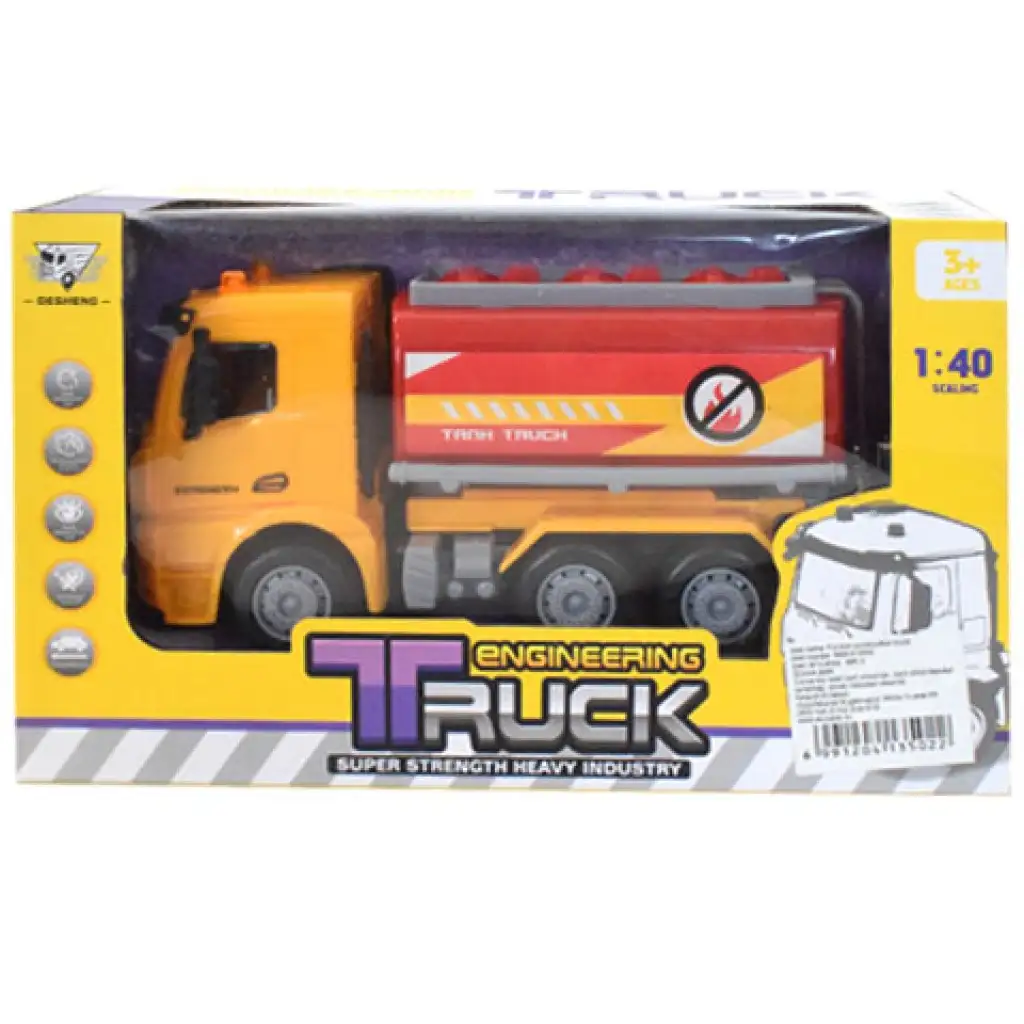 Nákladné auto na prepravu nebezpečného materiálu 17 cm