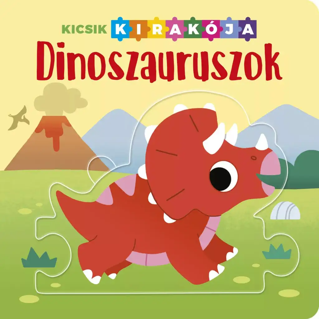 Kicsik kirakója 2. - Dinoszauruszok kirakós könyv kép 1