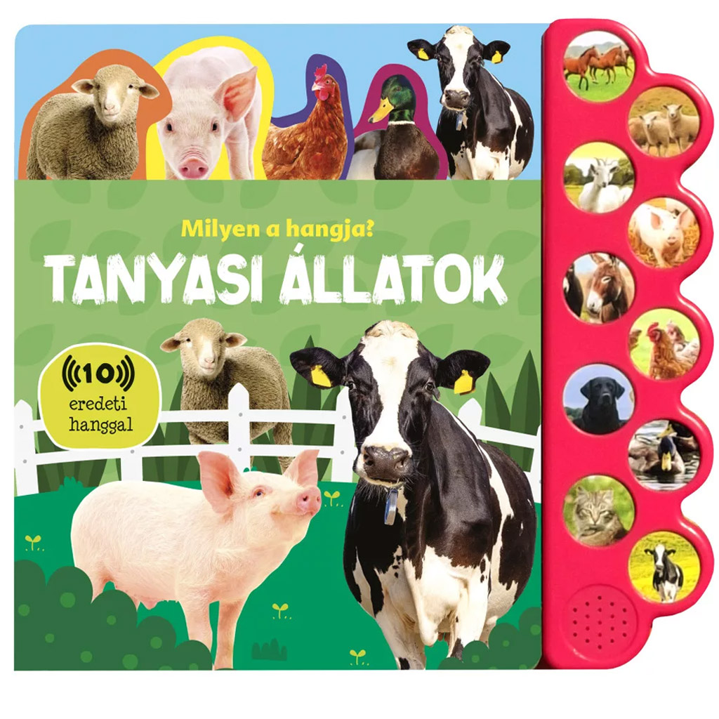 Aký je jeho zvuk? - Kniha pre bábätká o zvukoch farmárskych zvierat