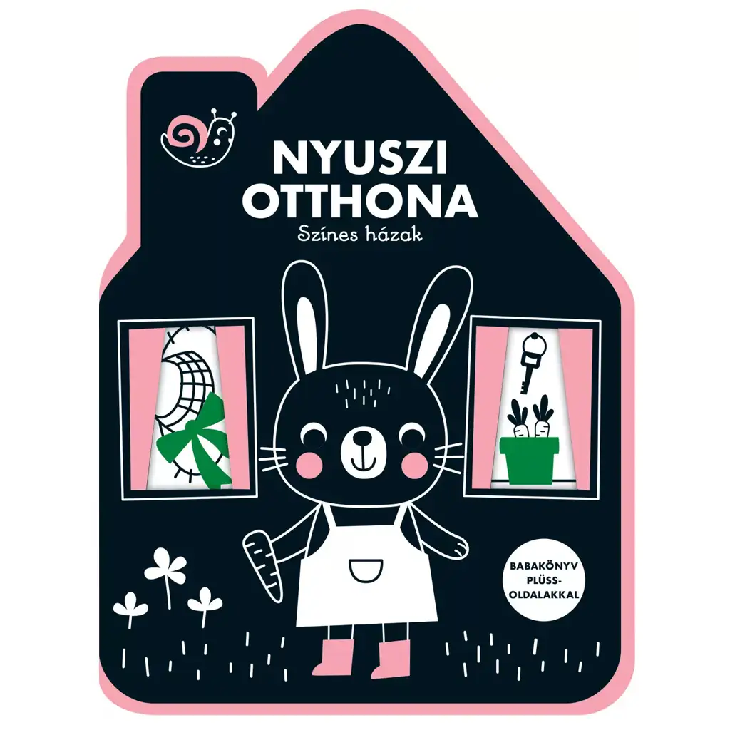 Farebné domčeky - Zajačikov domov kniha pre bábätká s plyšovými stránkami