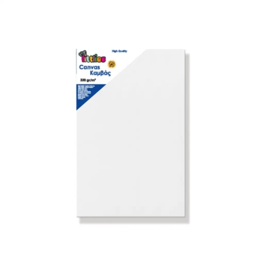 Natiahnuté biele plátno na maľovanie 40x60cm