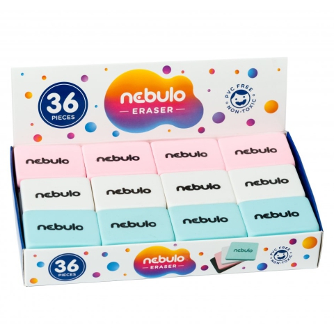 Nebulo: Pastelová guma vo viacerých variantoch 1ks