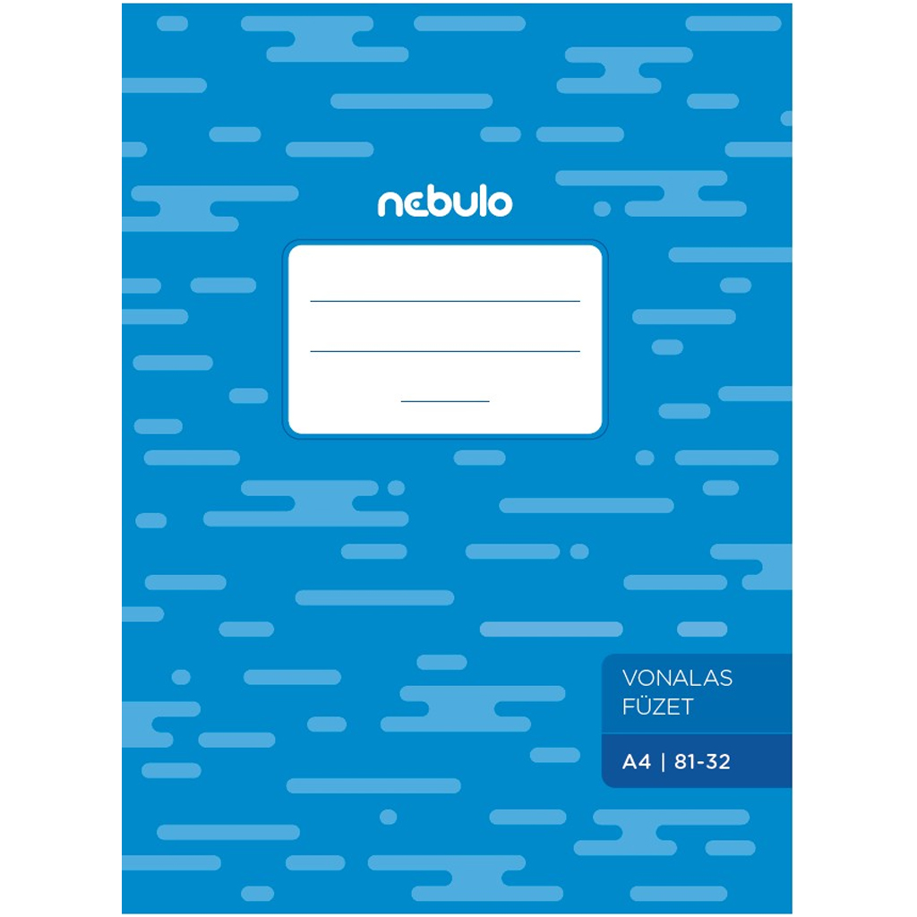 Nebulo: zošit zošívaný, linkovaný 81-32 A4