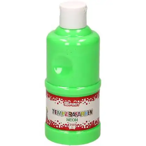 Neónovo-zelená temperová farba 250ml