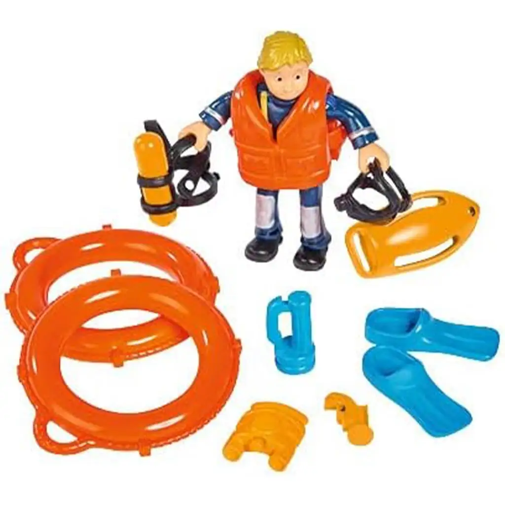 Sam hasič: Neptún motorový čln s figúrkou Penny - Simba Toys kép 2