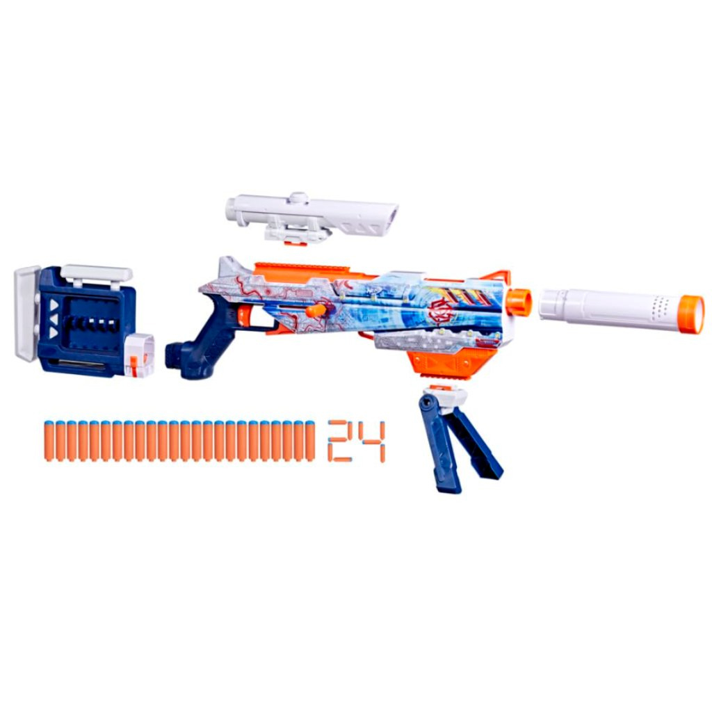 Nerf: Loadout Arctic Zerostriker penová strelná zbraň – Hasbro kép 2