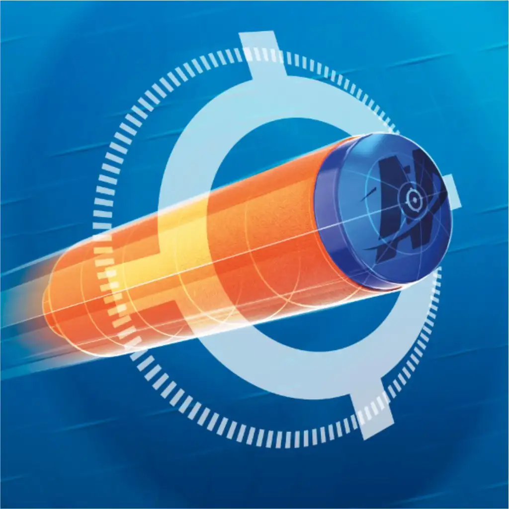 Nerf: N Series: Ward penová zbraň - Hasbro kép 4