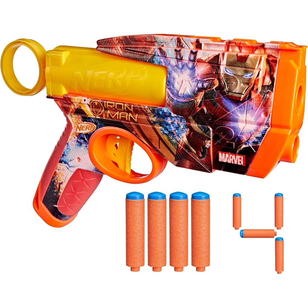 Nerf: Marvel Iron Man penový vystreľovač - Hasbro kép 2