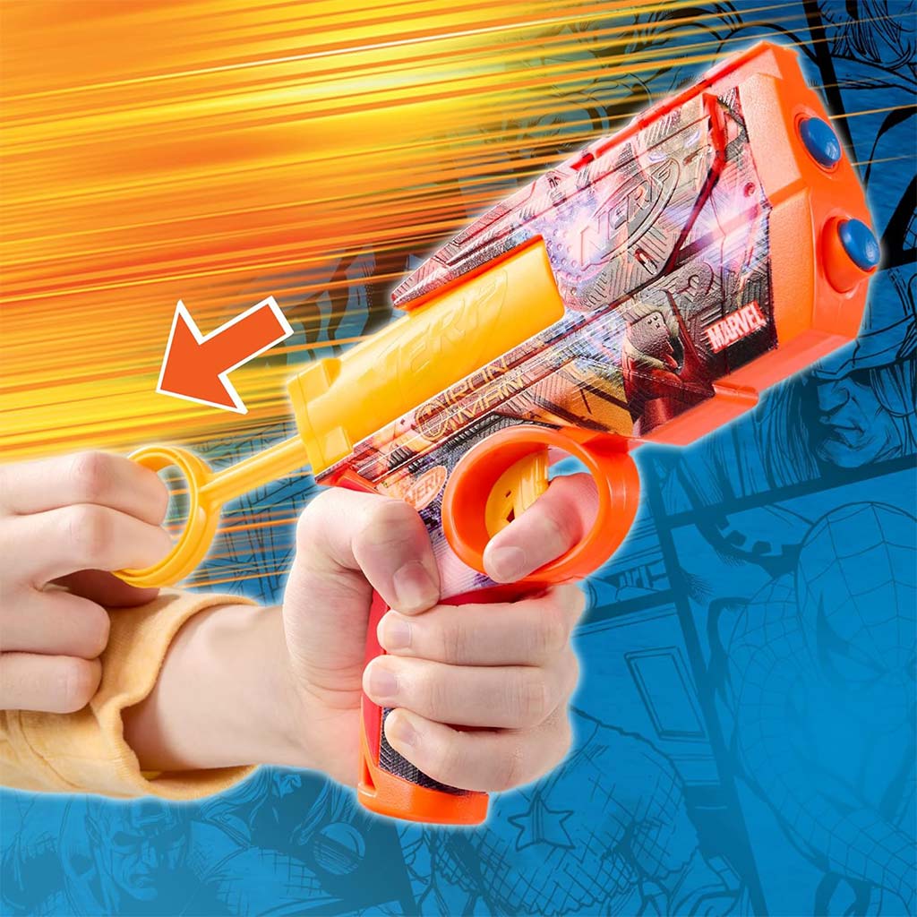 Nerf: Marvel Iron Man penový vystreľovač - Hasbro kép 3