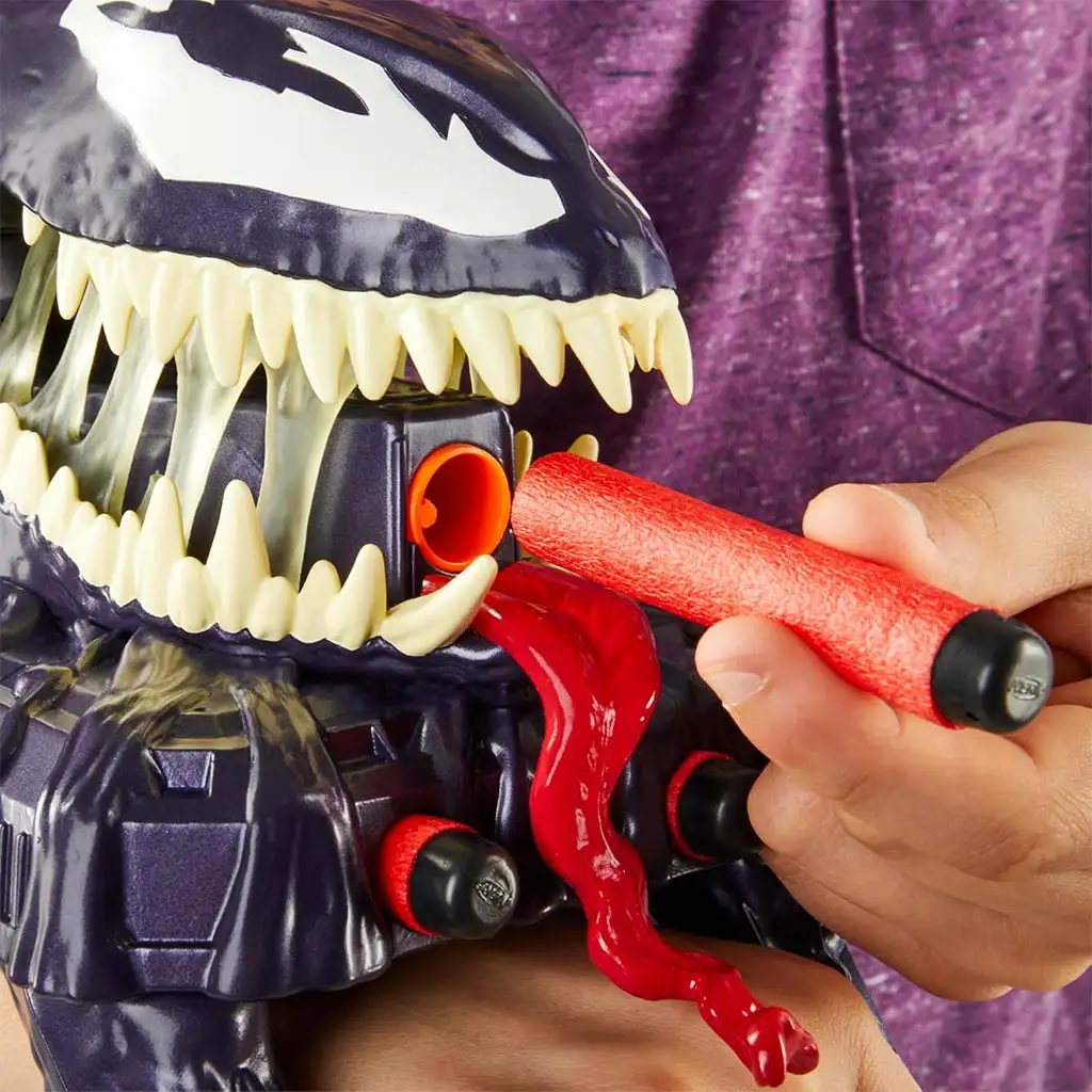 Nerf VenomVersus Venom ručný vystreľovač s 3 nábojmi - Hasbro kép 3