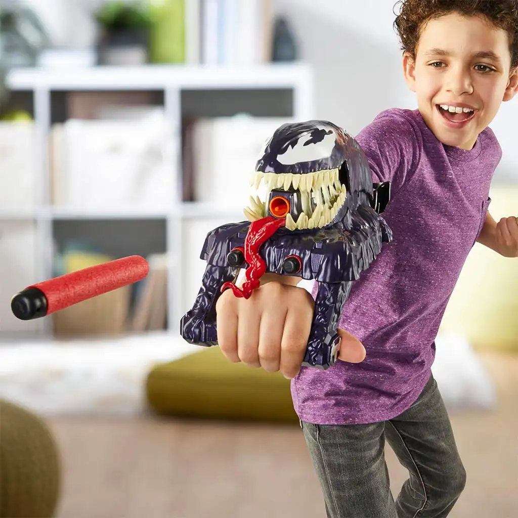 Nerf VenomVersus Venom ručný vystreľovač s 3 nábojmi - Hasbro kép 4