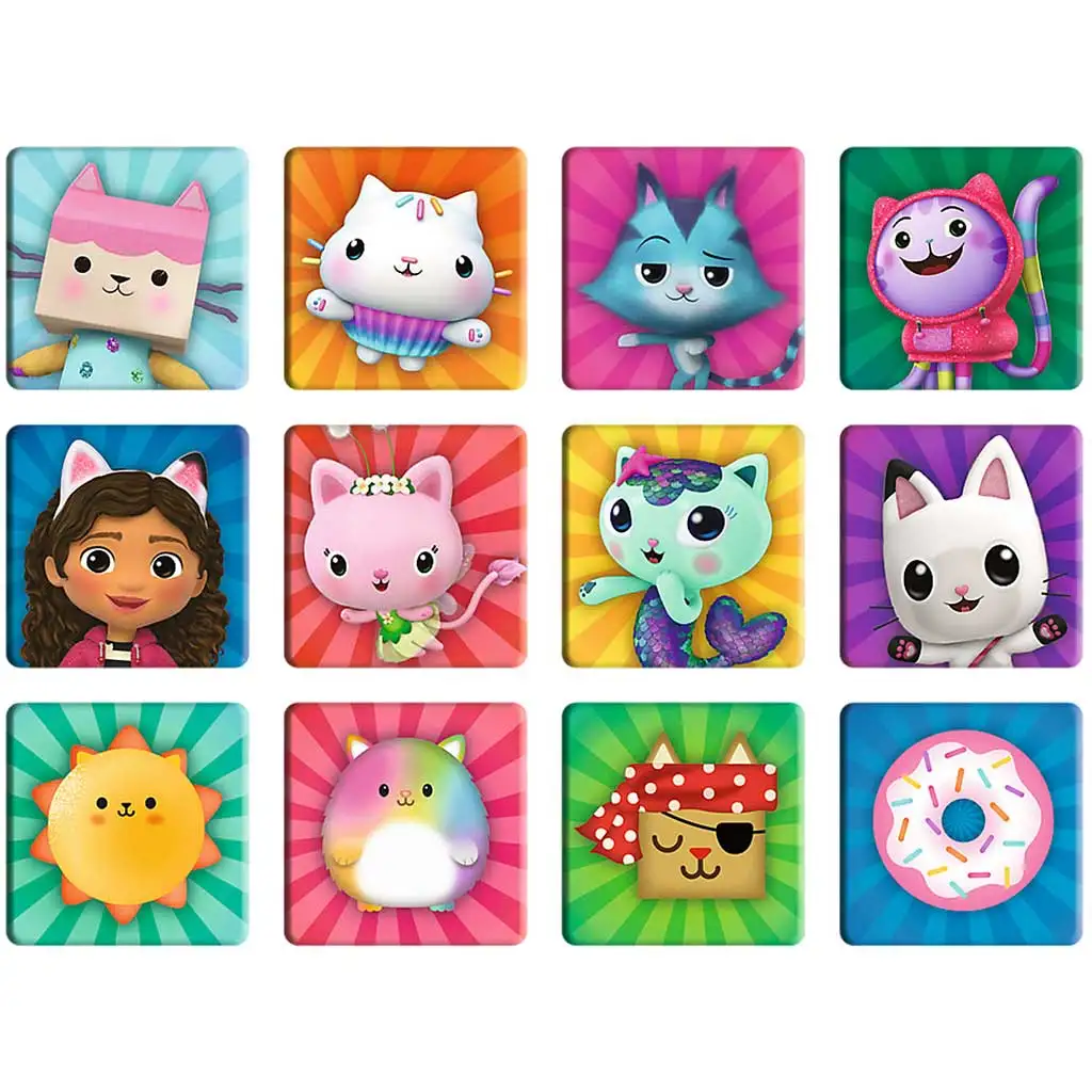 Netflix: Gabi bábikový domček 2 v 1 puzzle + pamäťová hra kép 3