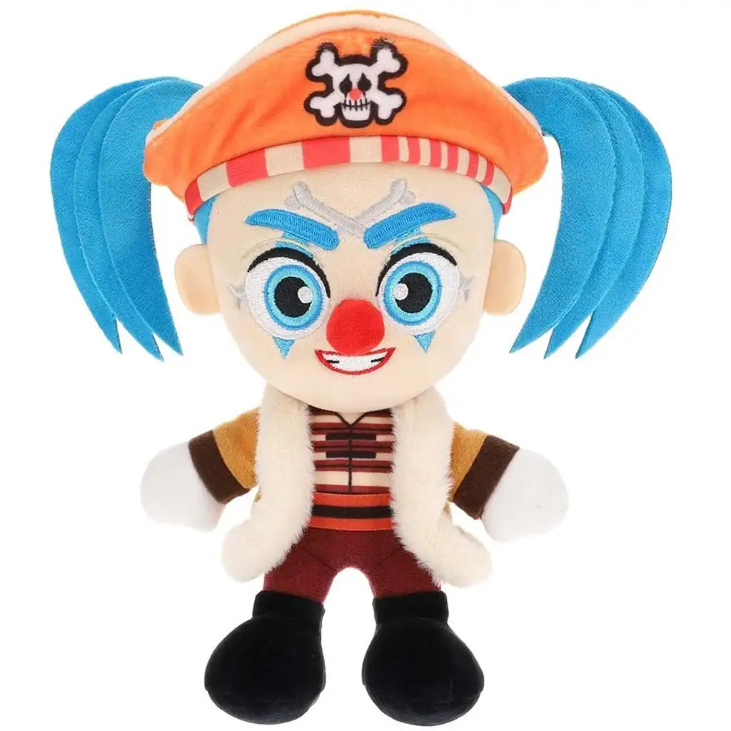 Netflix: One Piece - Buggy karakter plüssfigura 20cm kép 1