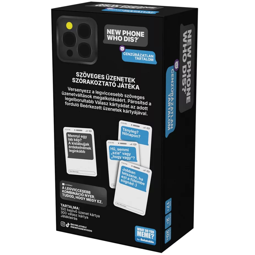 What do you meme? – New Phone Who Dis? Necenzurovaný obsah, spoločenská hra pre dospelých kép 2