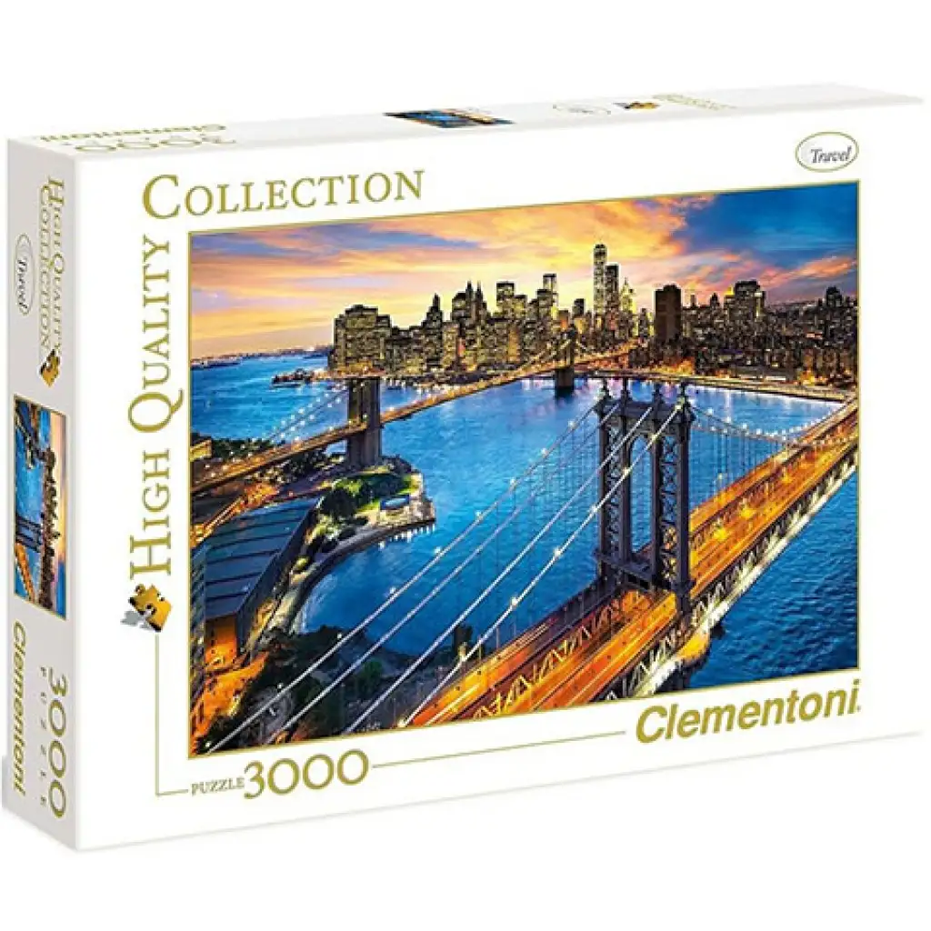 New York HQC puzzle 3000ks - Clementoni