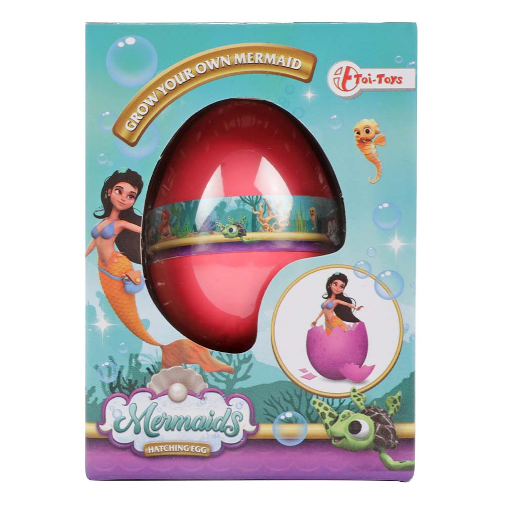 Morské panny: rastúca figúrka morskej panny vo vajíčku