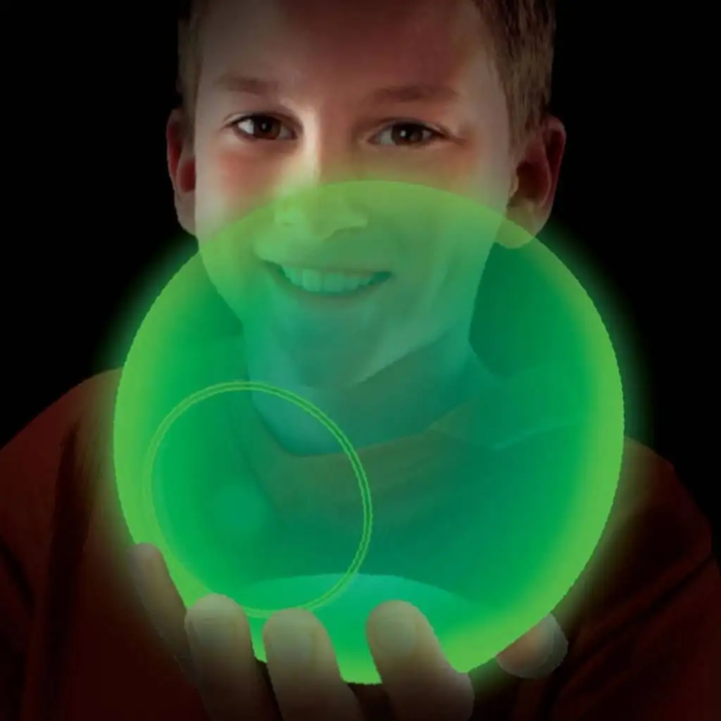 Tiny Wubble svietiaca v tme zelená bublinková lopta 30 cm kép 2