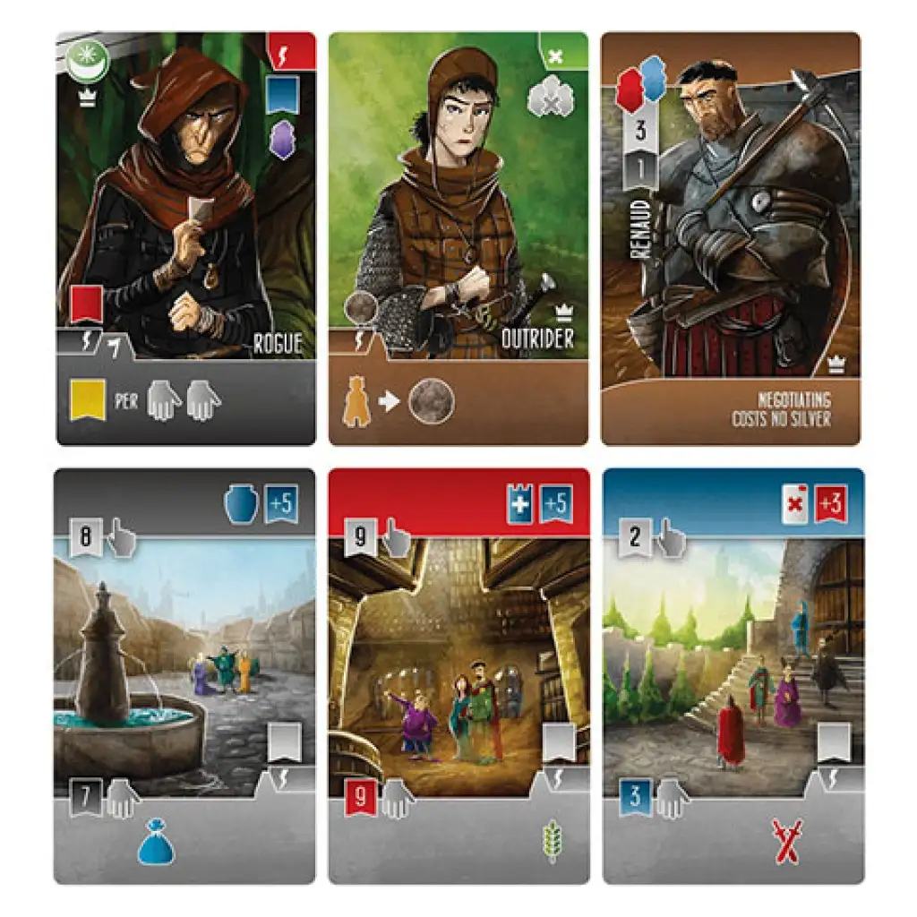 Rytieri Západného kráľovstva: Mesto korún rozšírenie stolovej hry kép 3