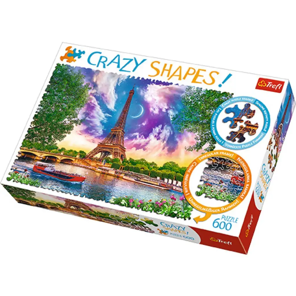 Obloha nad Parížom 600 ks puzzle - Trefl
