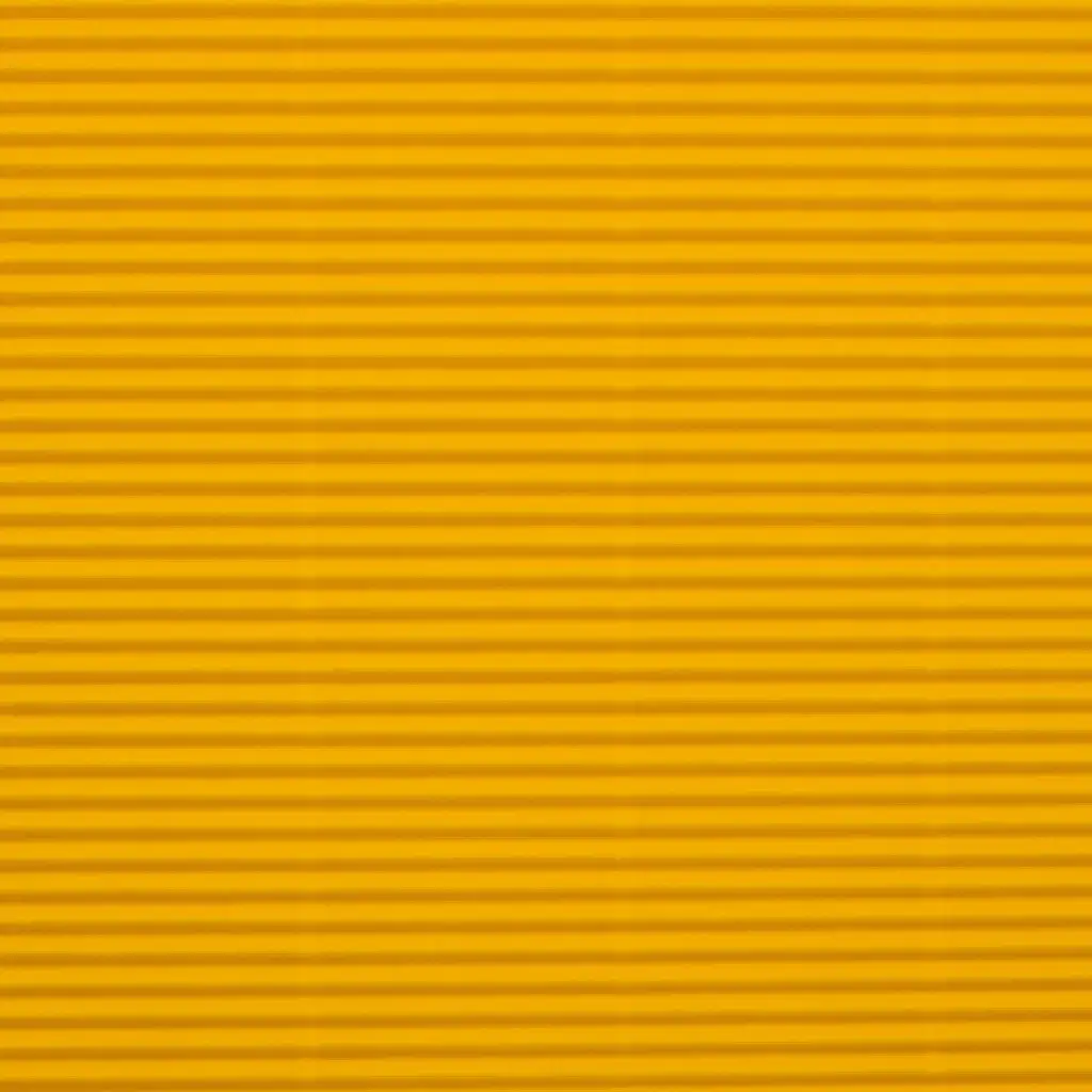 Okerovo-žltá 3D vlnitá lepenka B2 50x70cm 1ks