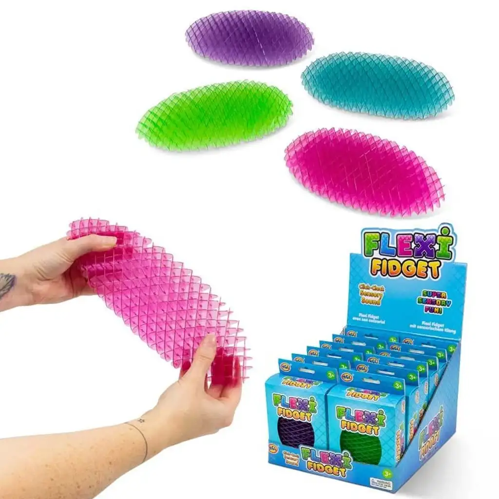 Flexi Fidget XL stresszoldó játék többféle változatban 1db kép 1