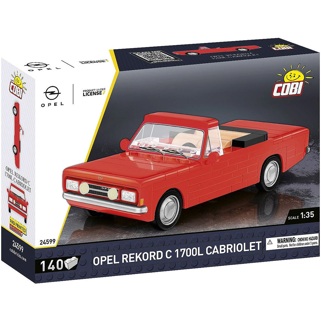 COBI: Opel Rekord C 1700 L kabriolet stavebnica (24599)