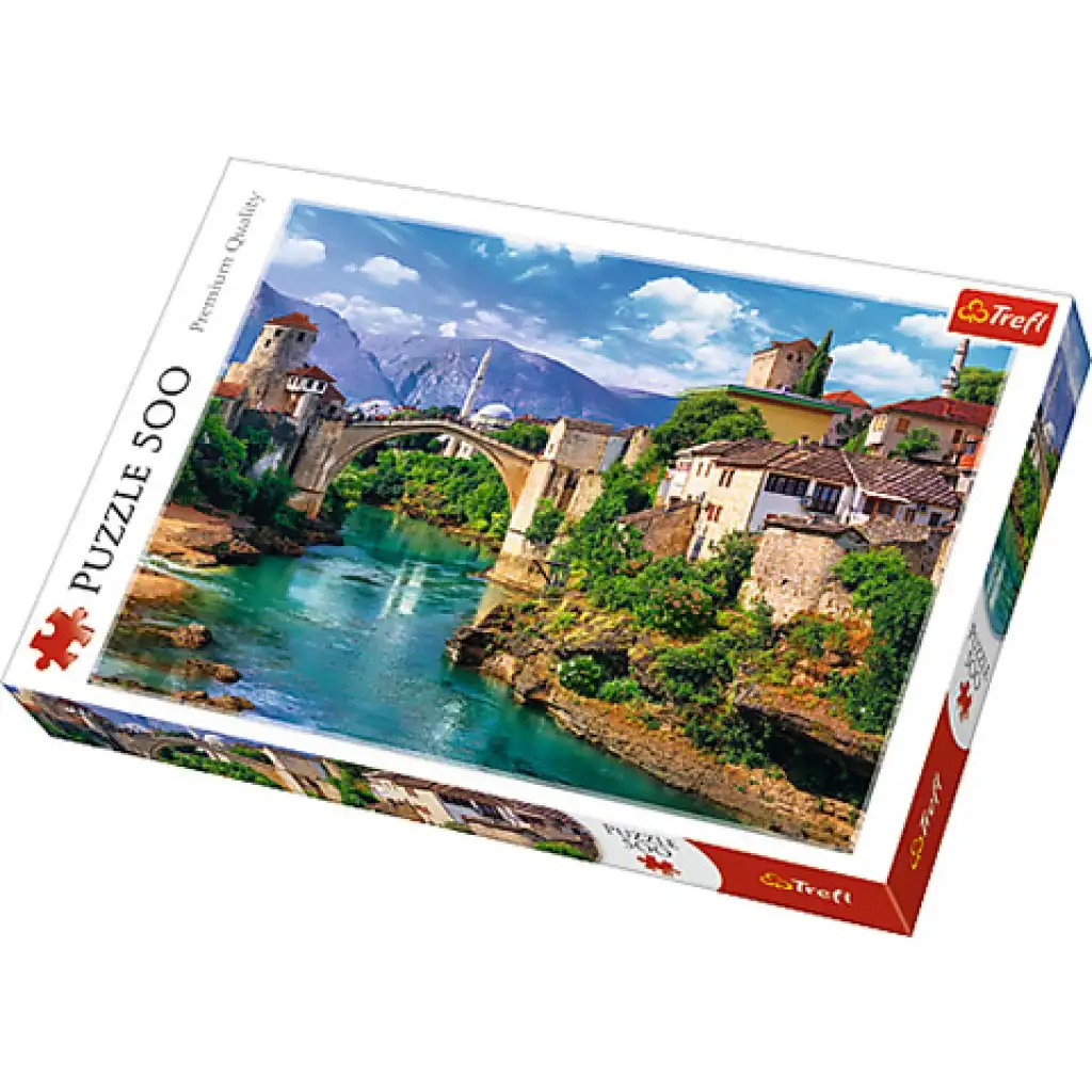 Öreg-híd Mostarban 500 db-os puzzle - Trefl kép 1