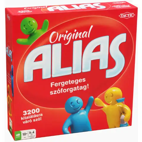 Original Alias spoločenská hra (maďarská verzia)