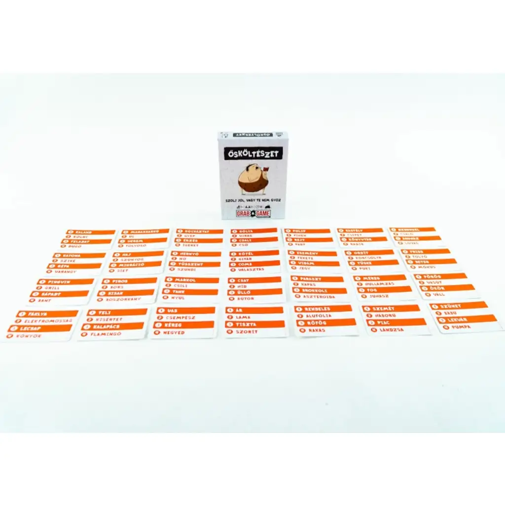 Praveká poézia mini stolová hra kép 2