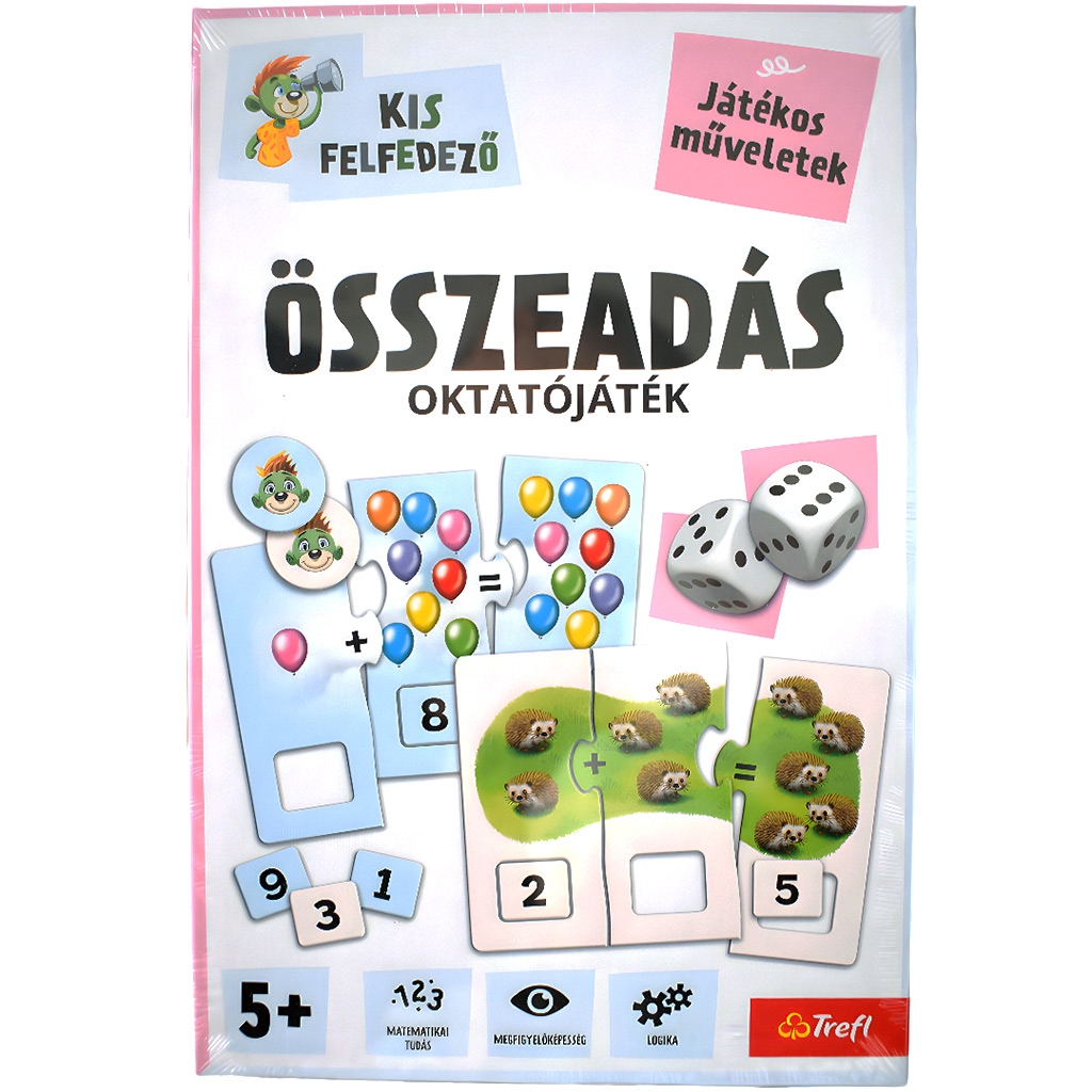 Malý objaviteľ: Učebná hra na sčítanie - Trefl